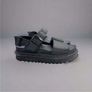Dr. Martens Leather Voss Platform Sandals Women's Size 5 Punk Grunge Gothic
